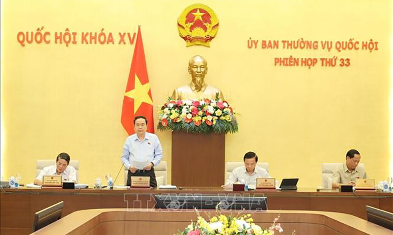 Kết luận của Ủy ban Thường vụ Quốc hội về sắp xếp đơn vị hành chính cấp huyện, cấp xã
