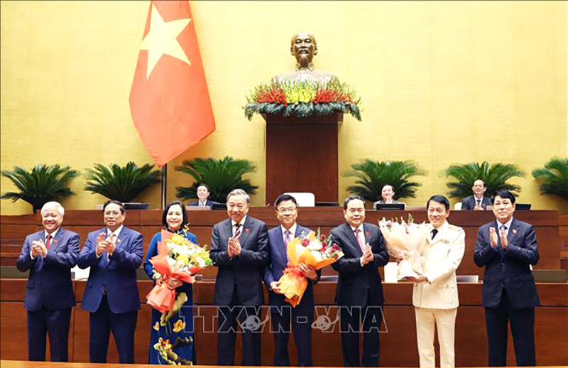 Quốc hội phê chuẩn bổ nhiệm Phó Thủ tướng và Bộ trưởng Bộ Công an, bầu Phó Chủ tịch Quốc hội