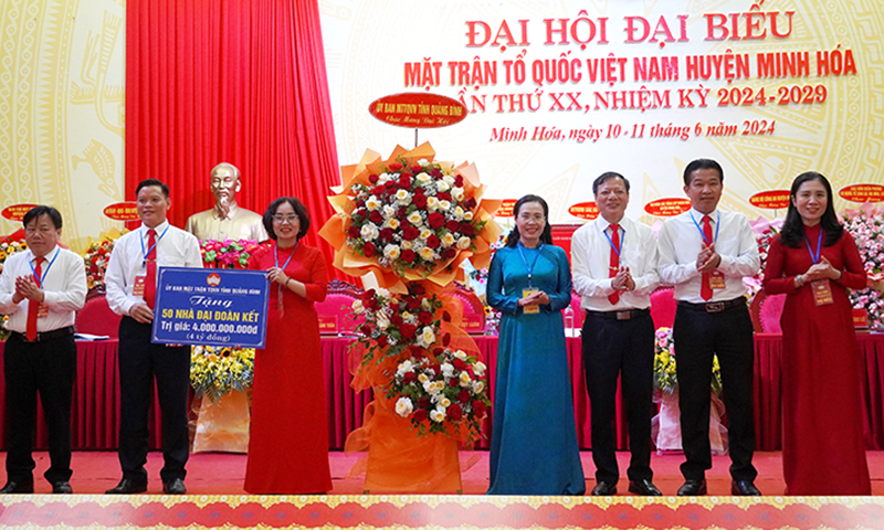 Đại hội MTTQVN huyện Minh Hóa lần thứ XX
