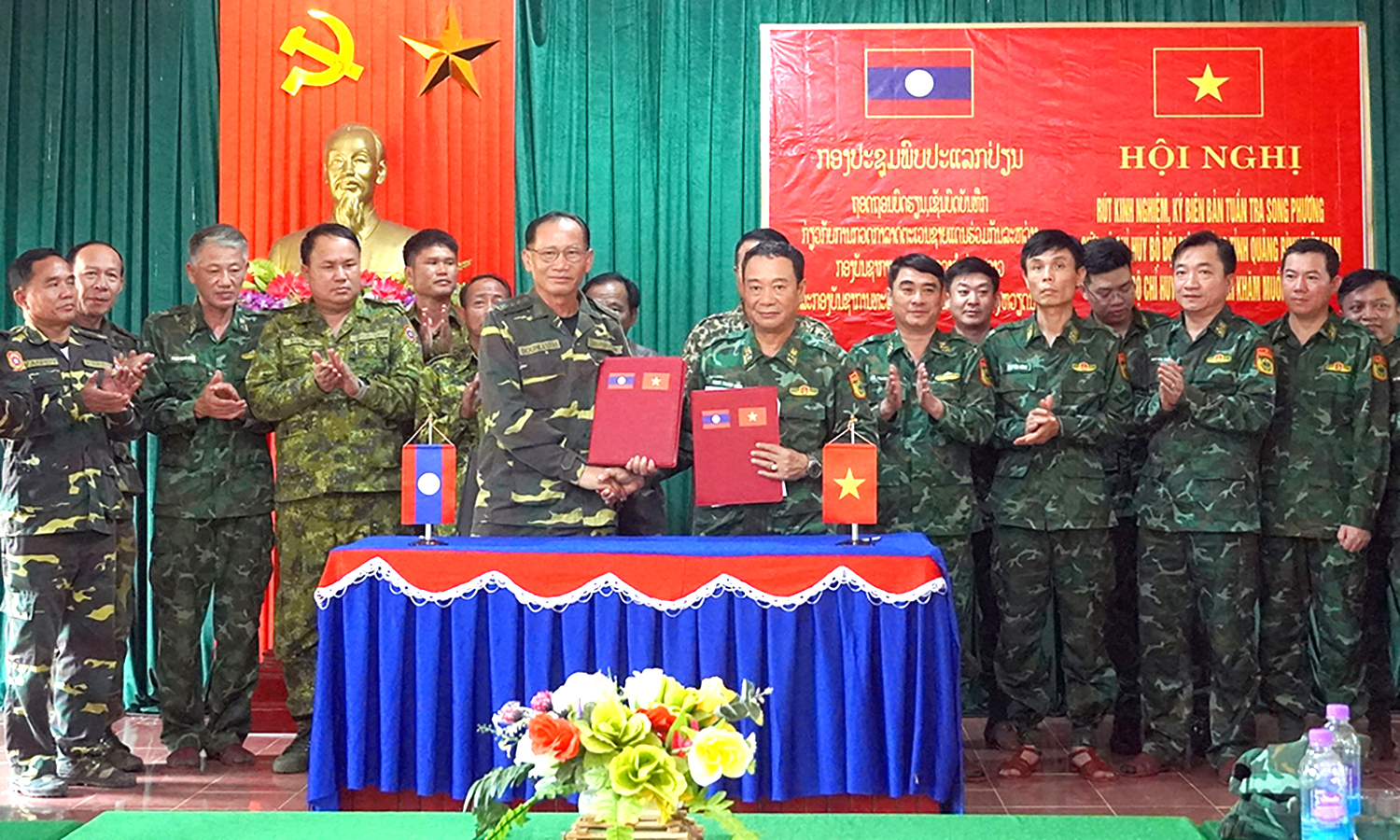 Tuần tra song phương Quảng Bình-Khăm Muồn