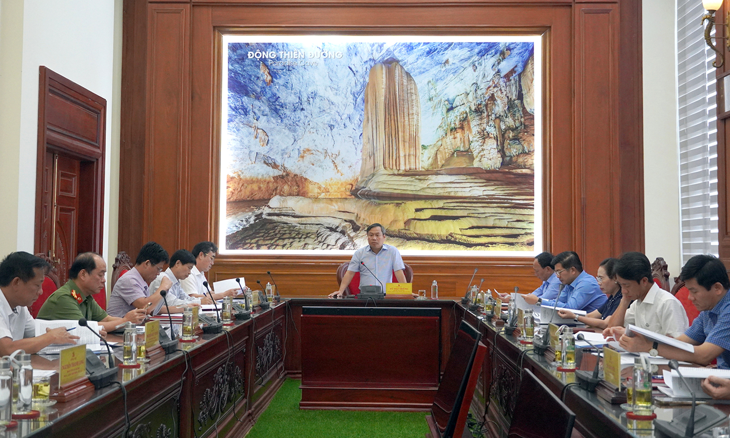 Ban Chỉ đạo phòng, chống tham nhũng, tiêu cực tỉnh họp phiên thứ 7
