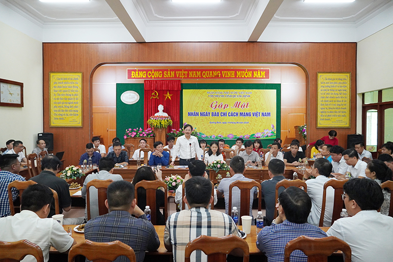 Ngân hàng Nhà nước-Chi nhánh Quảng Bình: Gặp mặt báo chí nhân dịp 21/6
