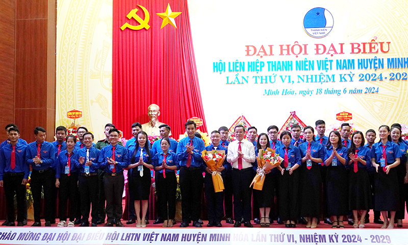 Đại hội Hội Liên hiệp Thanh niên Việt Nam huyện Minh Hóa lần thứ VI