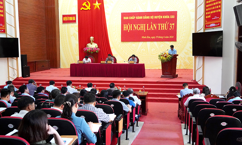 Minh Hóa: Quyết tâm thực hiện thắng lợi các mục tiêu, nhiệm vụ năm 2024