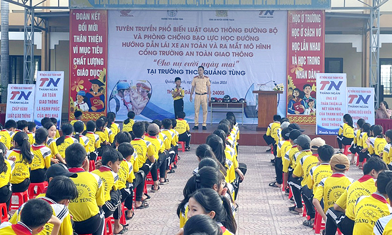 Bảo đảm trật tự, an toàn giao thông trong ngành Giáo dục