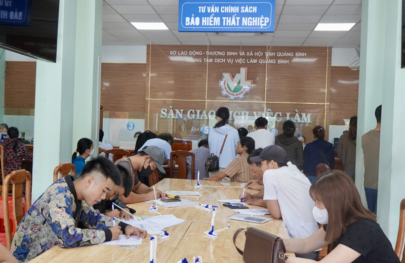 Toàn tỉnh có hơn 65.000 người tham gia bảo hiểm thất nghiệp