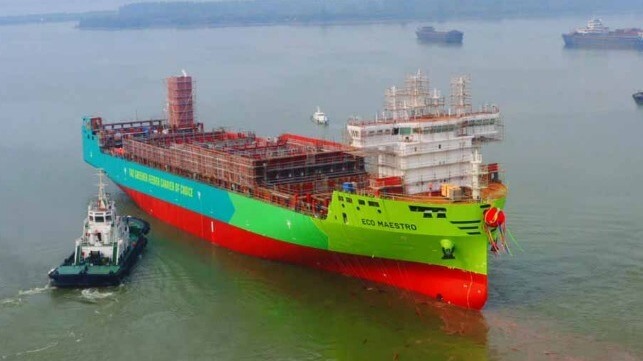 Tàu chạy bằng methanol mở ra tuyến đường "xanh" đầu tiên của châu Âu