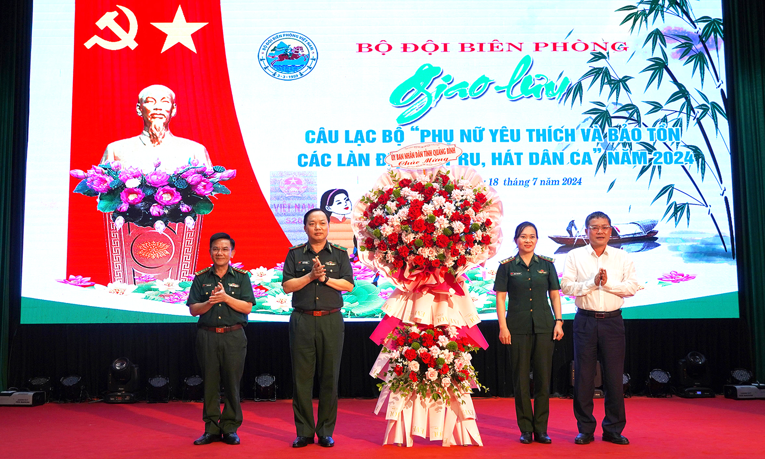 Phụ nữ bộ đội Biên phòng bảo tồn các làn điệu hát ru, hát dân ca