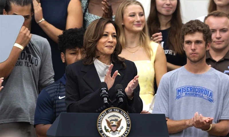 Thăm dò bầu cử Mỹ 2024: Bà Kamala Harris vượt lên dẫn trước ông Donald Trump