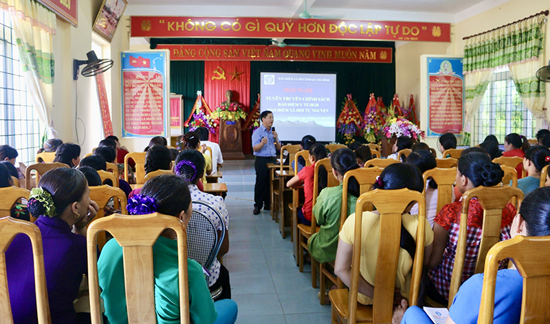 Bố Trạch: Hướng tới mục tiêu BHYT toàn dân