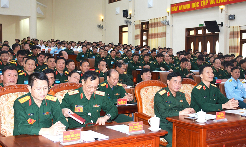 Khai mạc tập huấn toàn quân triển khai thực hiện Luật Phòng thủ dân sự năm 2024