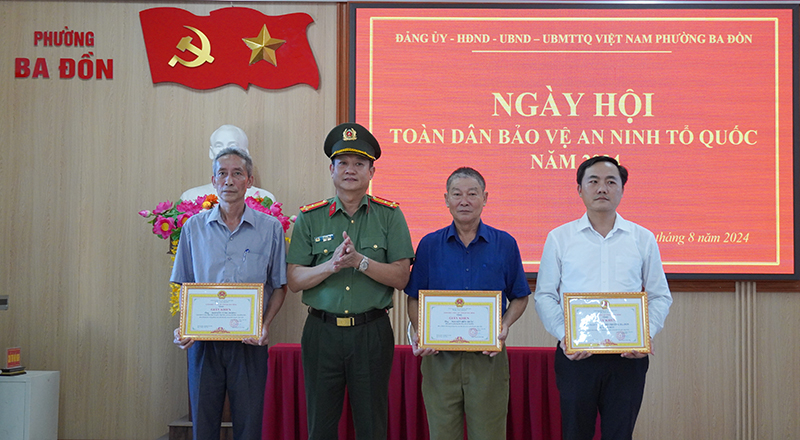 Các địa phương, đơn vị tổ chức "Ngày hội toàn dân bảo vệ an ninh Tổ quốc"