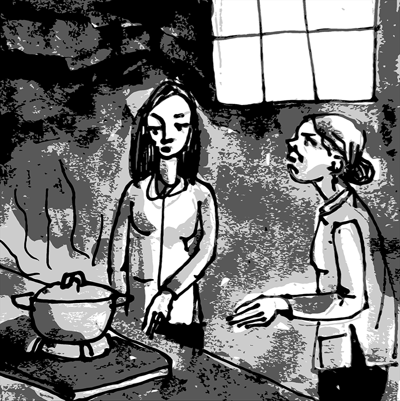 Mẹ già thật rồi!