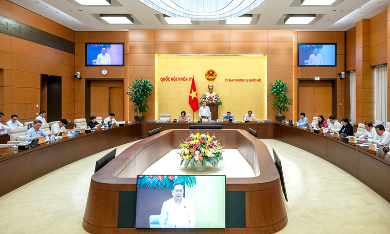 Khai mạc phiên họp chuyên đề pháp luật tháng 8/2024 của Ủy ban Thường vụ Quốc hội