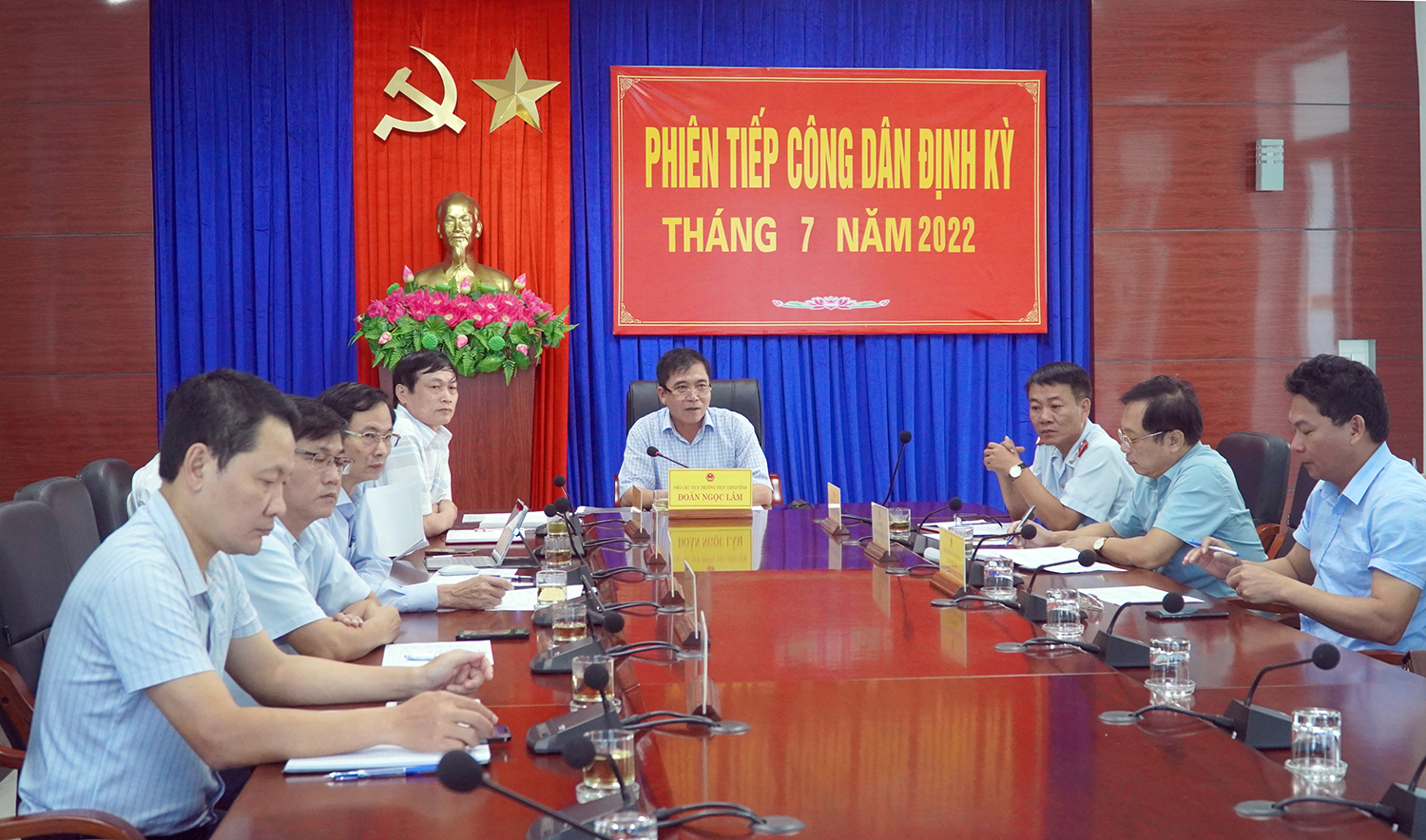 Phiên tiếp công dân định kỳ tháng 8/2024