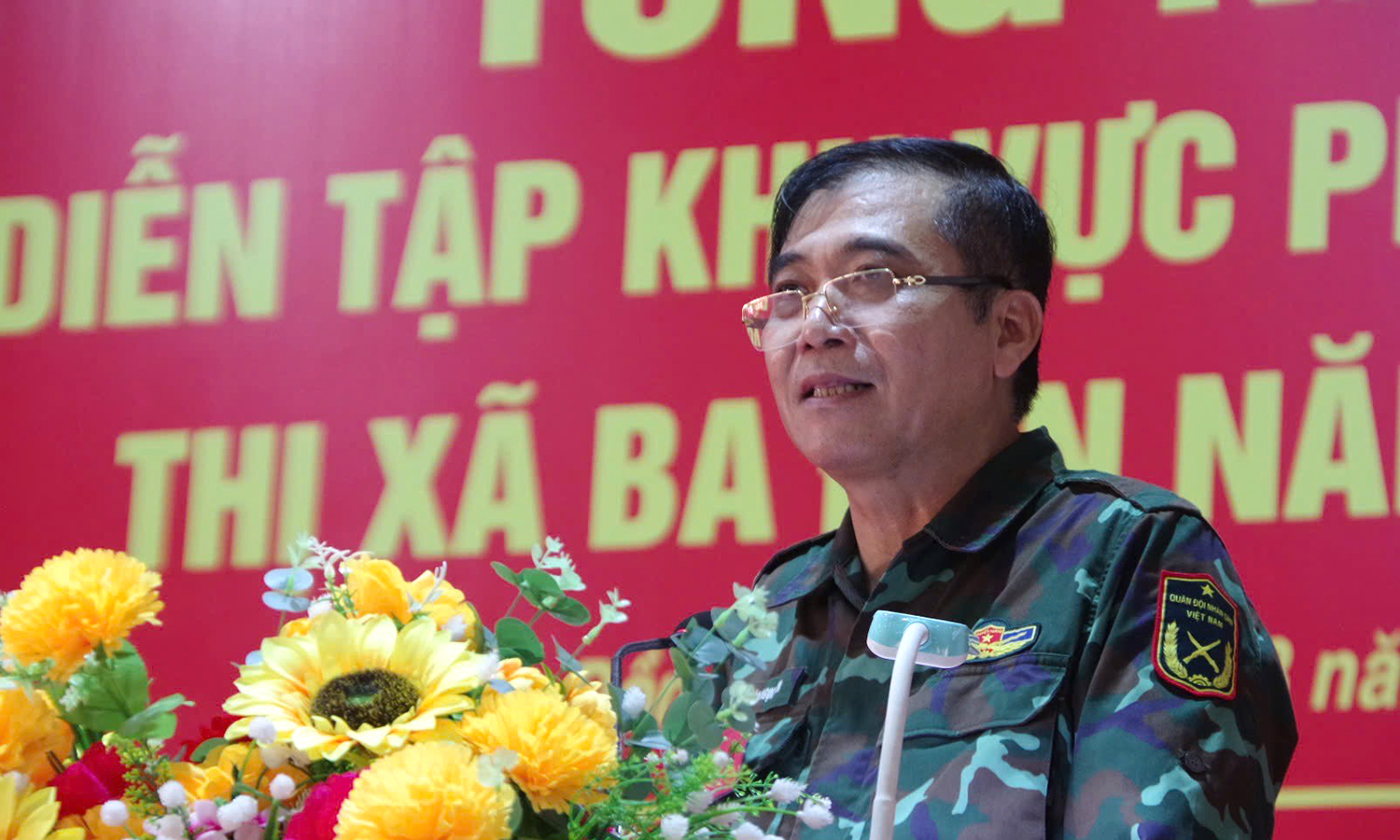Tổng kết diễn tập khu vực phòng thủ TX. Ba Đồn năm 2024