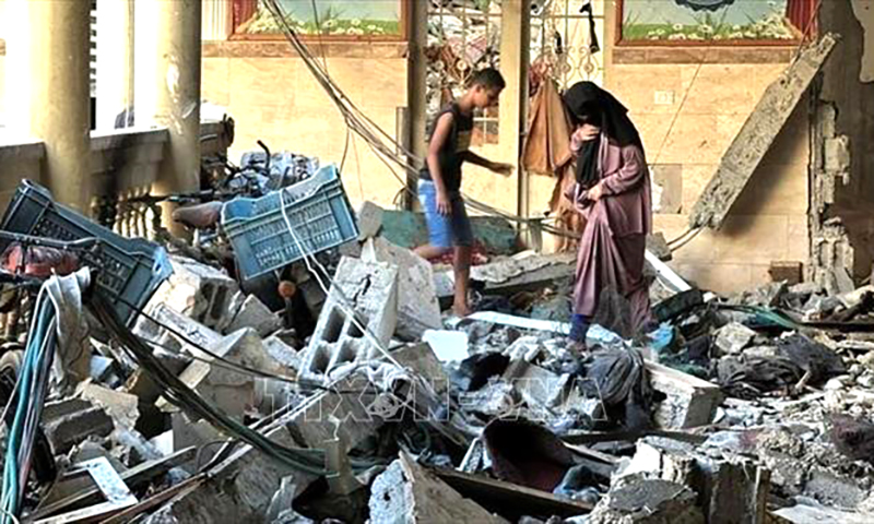 Hơn 90% tổng số trường học ở Dải Gaza bị phá hủy