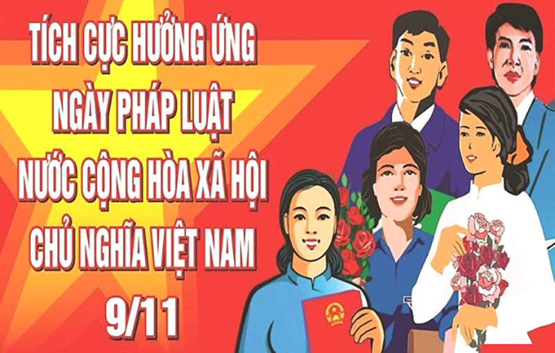 Tích cực hưởng ứng Ngày pháp luật Việt Nam năm 2024