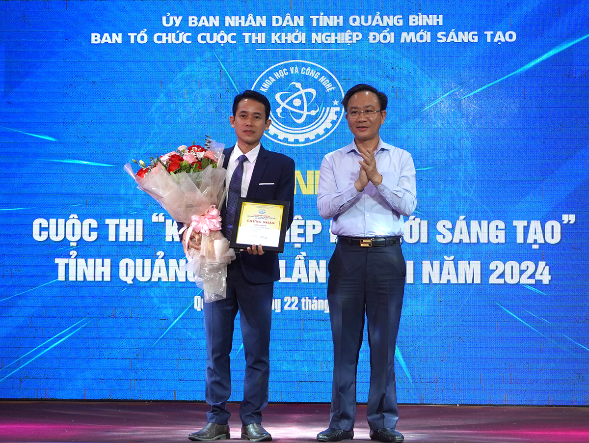 Trao giải cuộc thi "Khởi nghiệp đổi mới sáng tạo" lần thứ III năm 2024