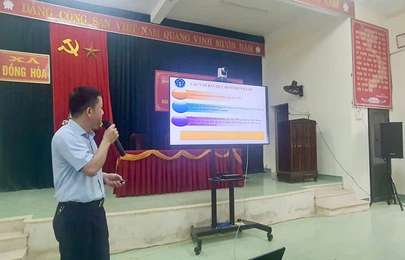 Tuyên Hóa: Tích cực tuyên truyền các chính sách bảo hiểm