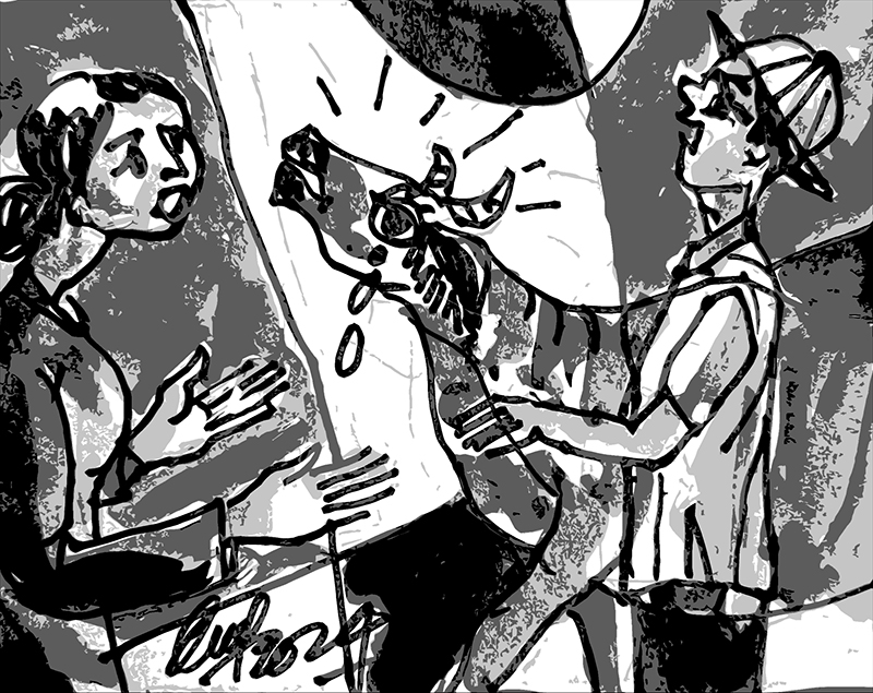"Con bò mà biết nói năng"…