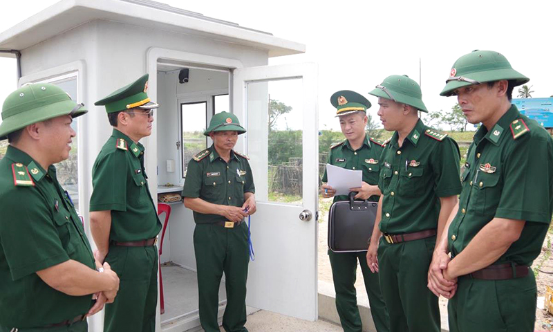 BĐBP tỉnh kiểm tra công tác phòng, chống khai thác IUU