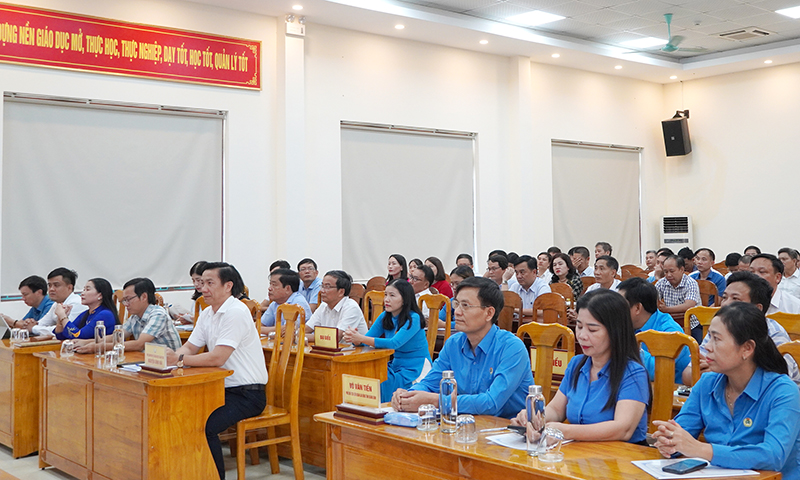 Công đoàn ngành Giáo dục đẩy mạnh các phong trào thi đua