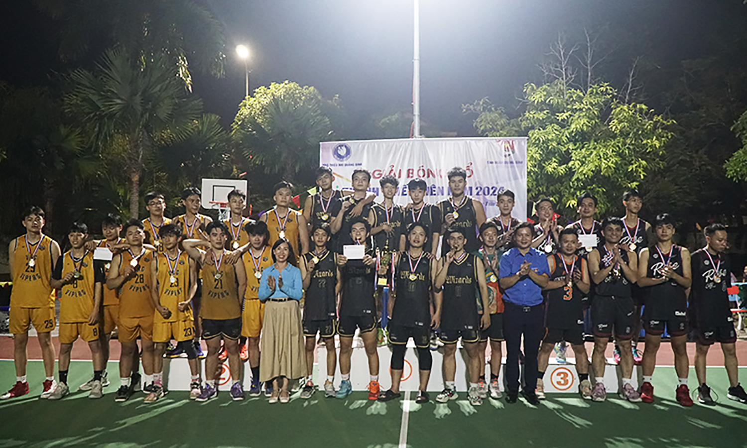 Bế mạc "Giải bóng rổ 5x5 thanh thiếu niên lần thứ I, năm 2024"