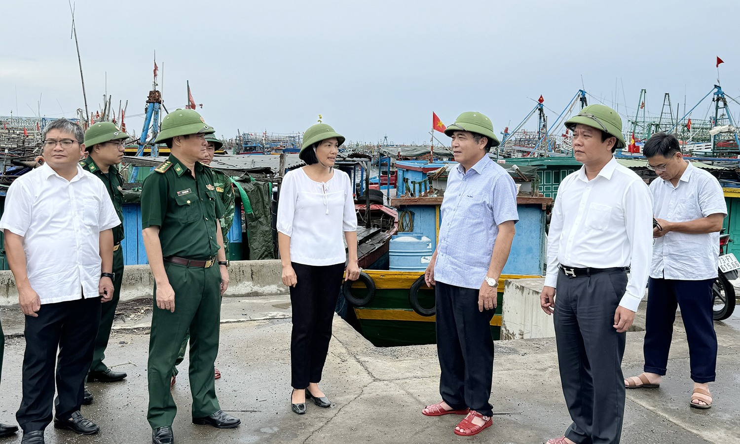 Chủ động các phương án ứng phó, giảm thiểu tối đa thiệt hại do mưa bão gây ra