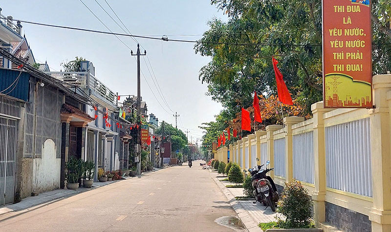 Bắc Trạch về đích nông thôn mới kiểu mẫu