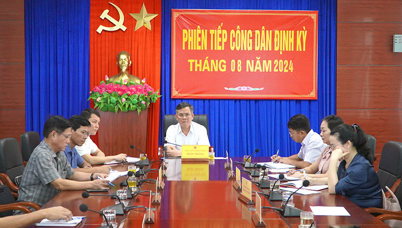 Thông báo phiên tiếp công dân định kỳ tháng 9/2024