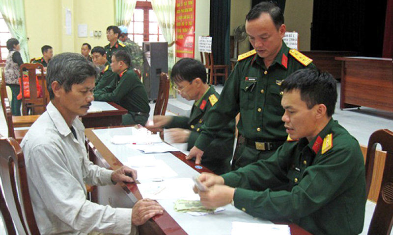 Tăng mức trợ cấp hàng tháng với quân nhân đã phục viên, xuất ngũ, thôi việc