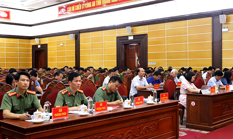 Đánh giá tác động của chính sách, lấy ý kiến góp ý về các dự án luật do Bộ Công an chủ trì soạn thảo