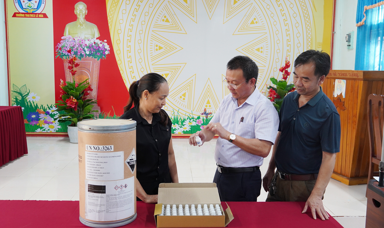 Tuyên Hóa: Một trường học có nhiều học sinh mắc thủy đậu