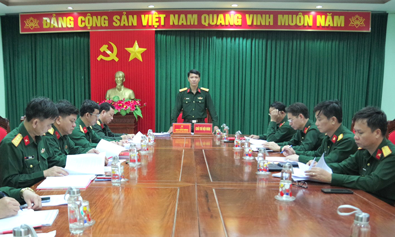 Đảng ủy Quân sự tỉnh: Triển khai nhiệm vụ đại hội đảng bộ nhiệm kỳ 2025-2030