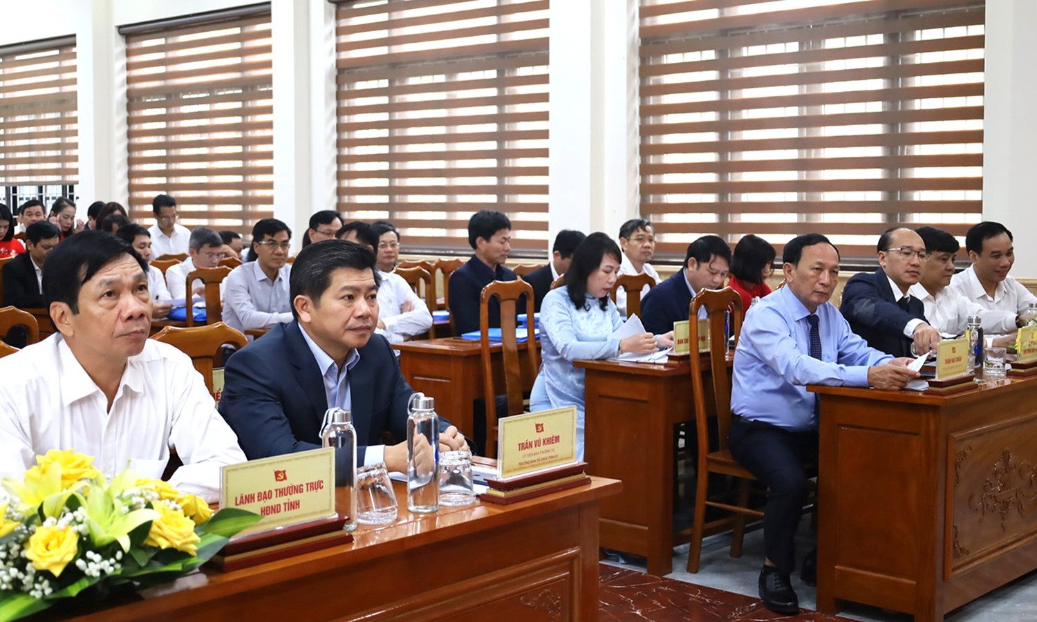 Khai giảng lớp bồi dưỡng cán bộ dự nguồn các chức danh chủ chốt cấp huyện