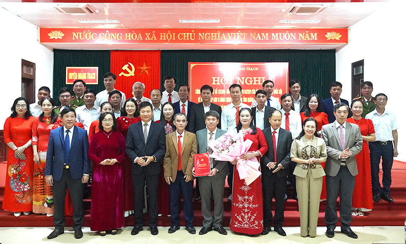 Quảng Trạch: Công bố nghị quyết thành lập xã Phù Cảnh