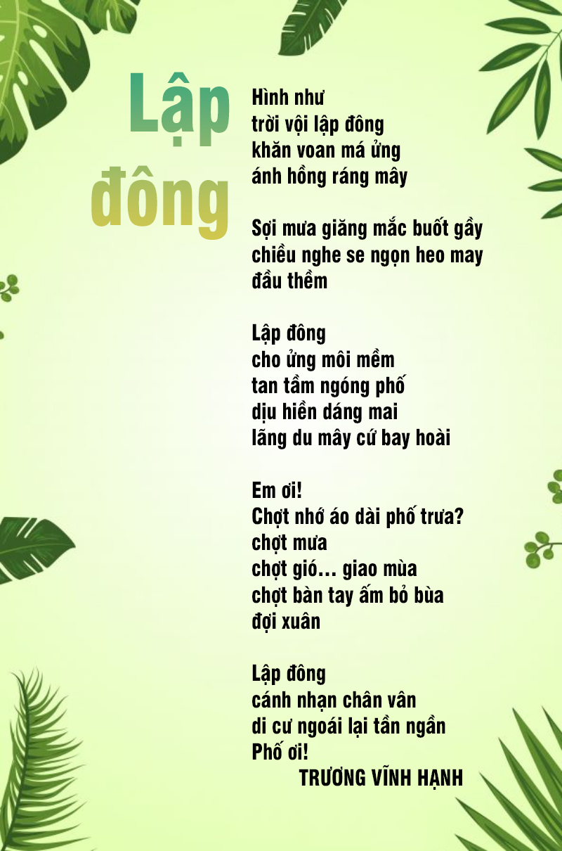 Lập đông