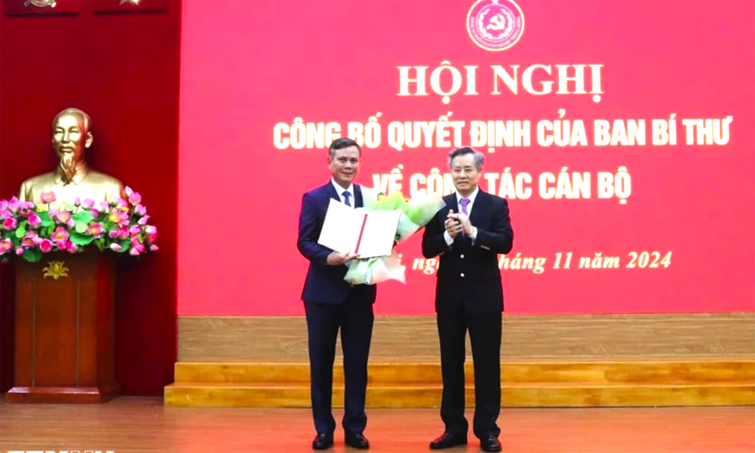 Đồng chí Trần Thắng giữ chức Phó Bí thư Đảng ủy Khối Doanh nghiệp Trung ương