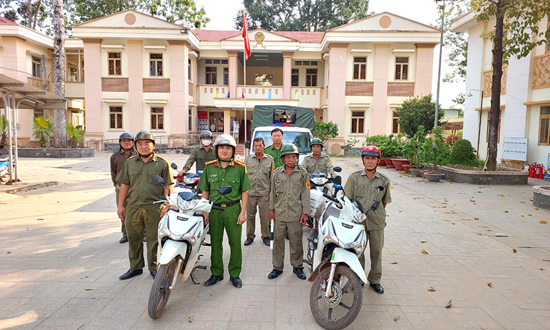 Các tuyến đường Công an xã được tuần tra, kiểm soát, xử lý vi phạm từ 1/1/2025