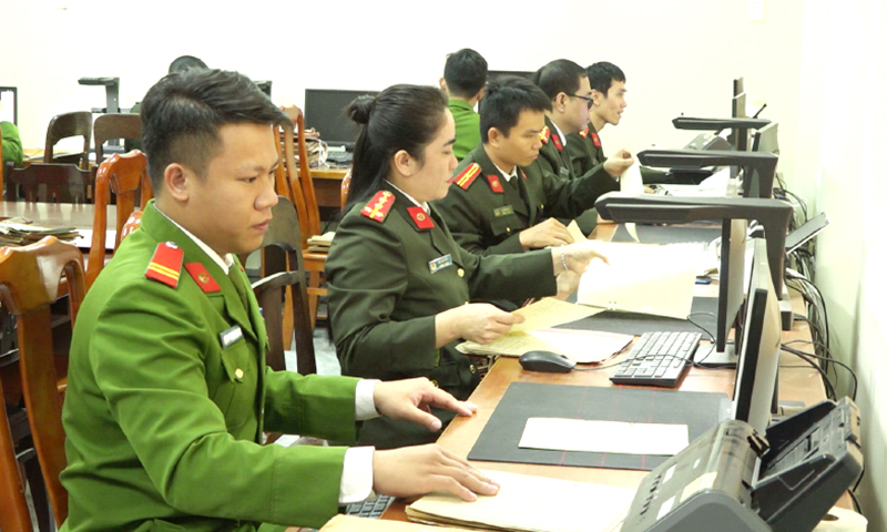 Nỗ lực số hóa hồ sơ, tài liệu