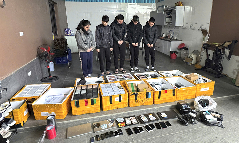 Đấu tranh thành công chuyên án lừa đảo, chiếm đoạt tài sản trên không gian mạng