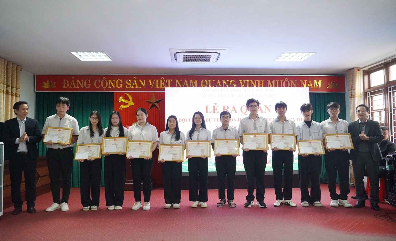 Sẵn sàng cho kỳ thi chọn học sinh giỏi quốc gia năm học 2024-2025