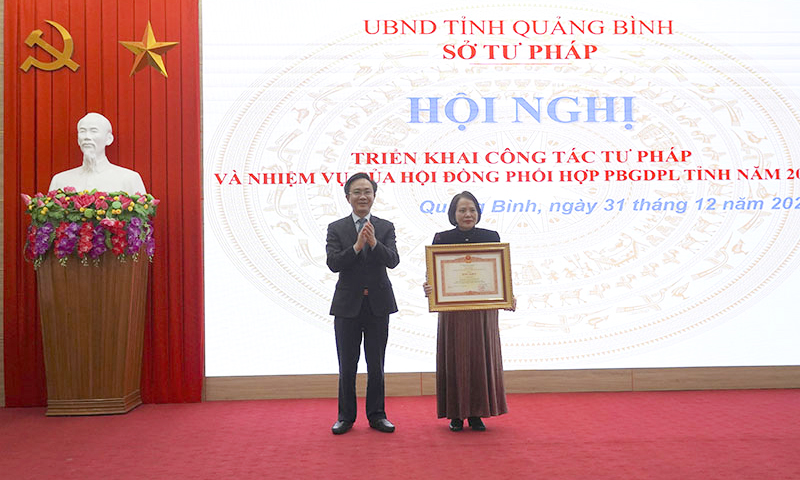 Tập trung nguồn lực, thực hiện hiệu quả công tác tư pháp