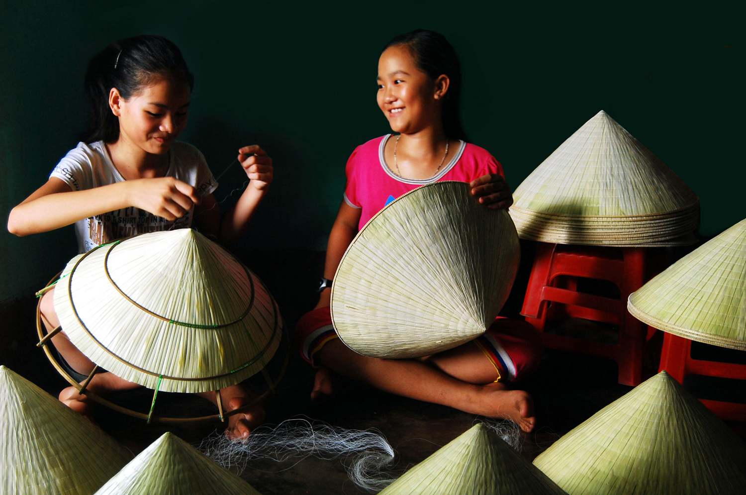 Quê tôi, làng chằm nón