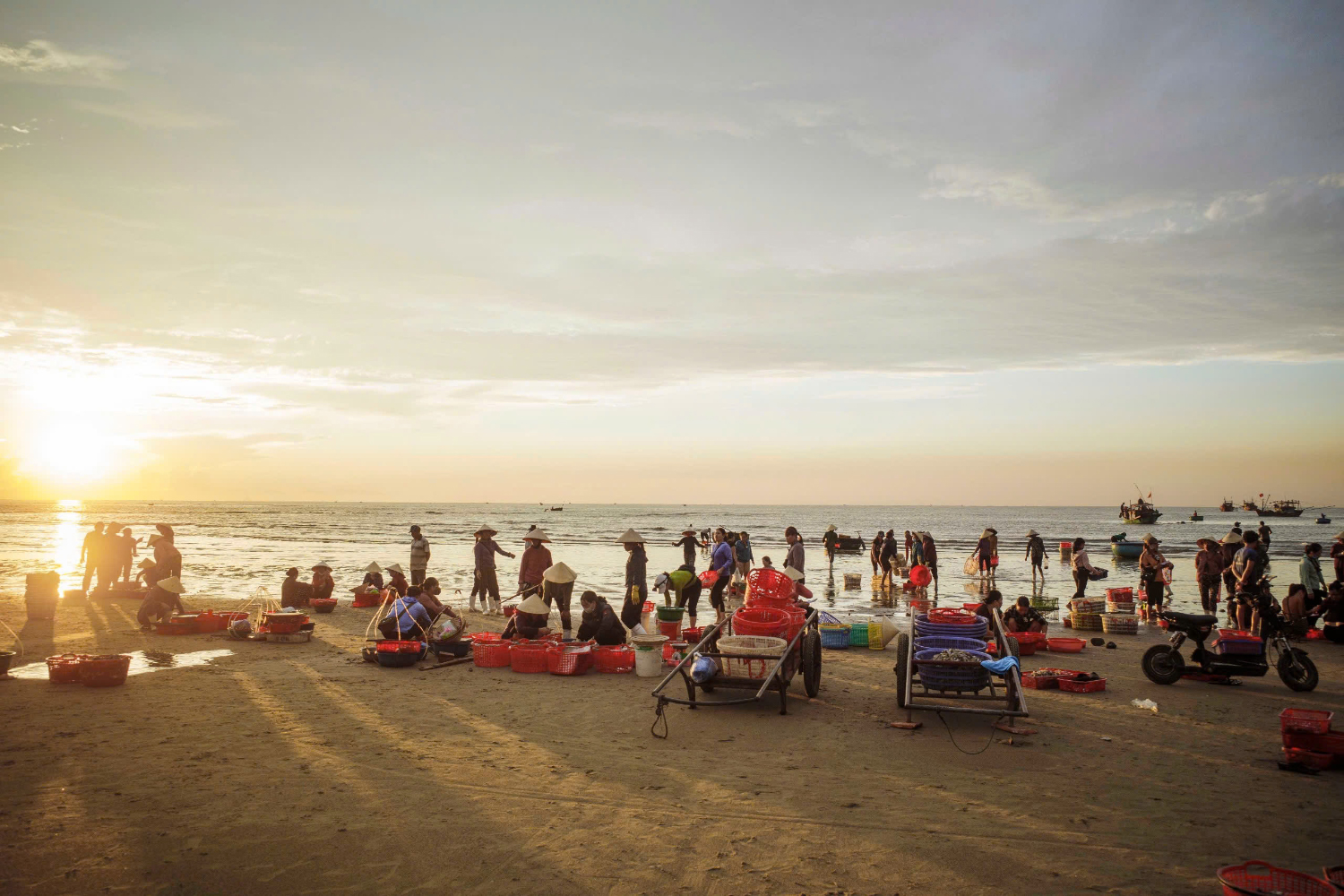 Trăm năm chợ cá Cảnh Dương