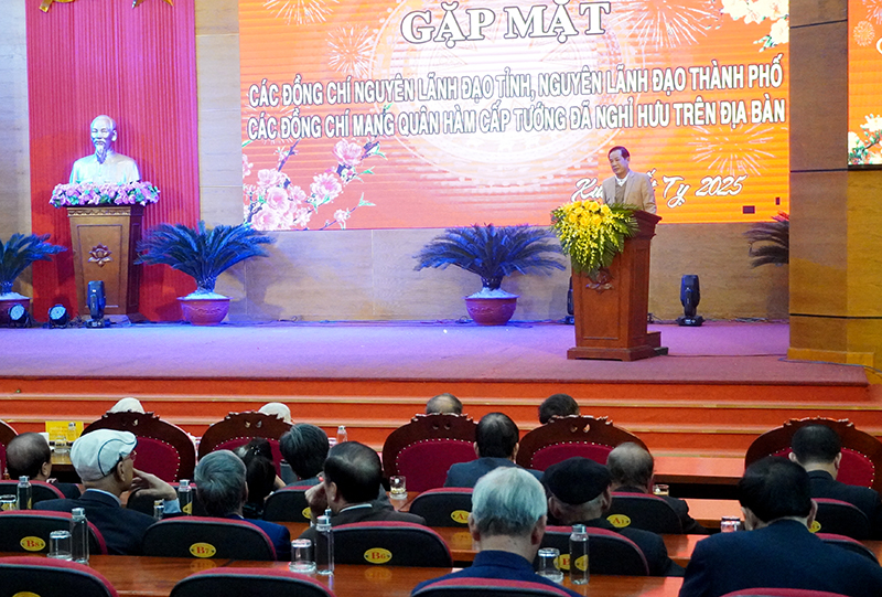 TP. Đồng Hới:  Gặp mặt lãnh đạo tỉnh, thành phố qua các thời kỳ