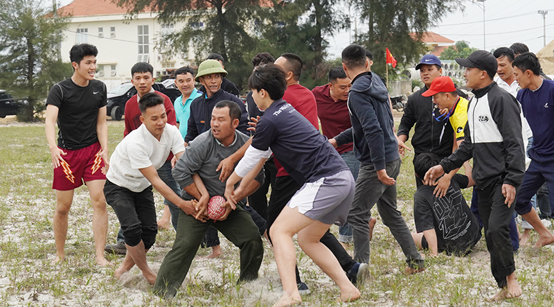 Độc đáo lễ hội khai hạ làng Tượng Sơn