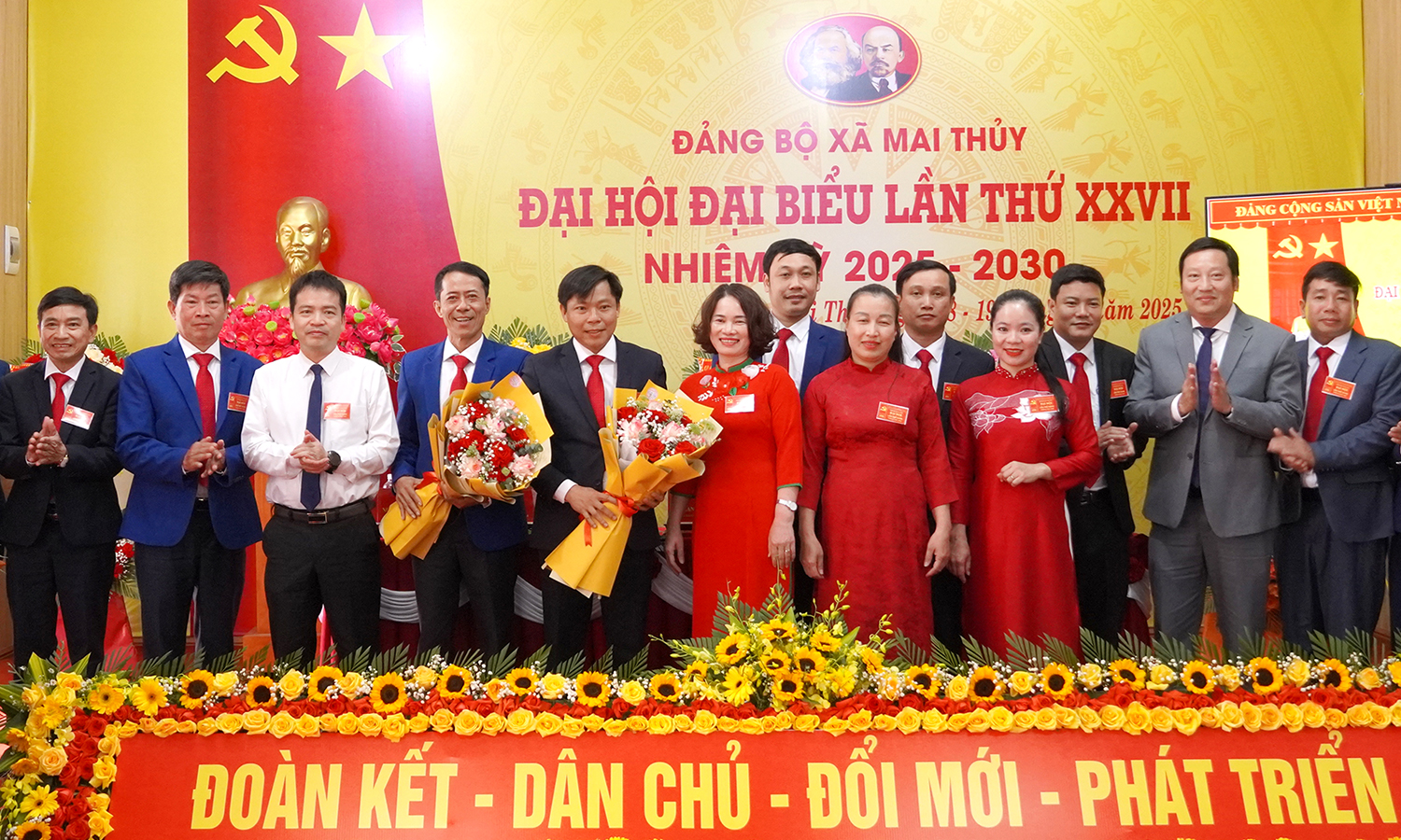 Đại hội đại biểu Đảng bộ xã Mai Thủy lần thứ XXVII