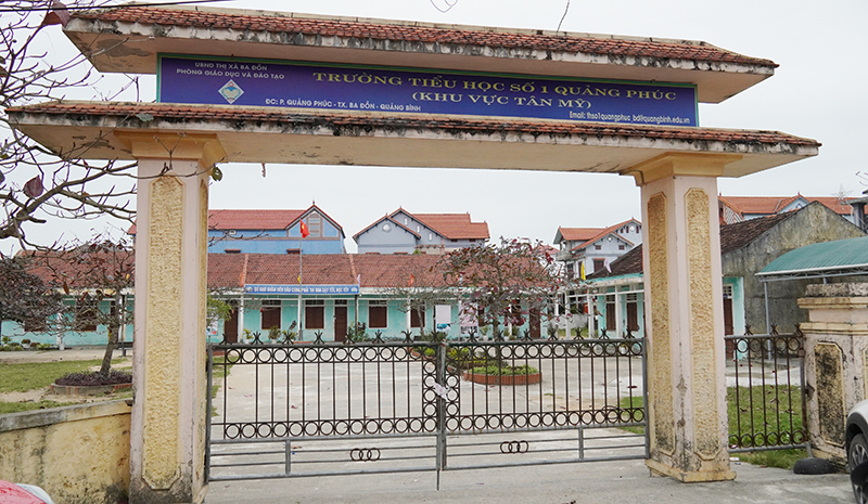 Xây dựng lại các phòng học tại điểm trường lẻ khu vực Tân Mỹ